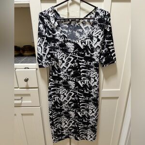 BOGO💞 Target Ebony Print scoop neck dress